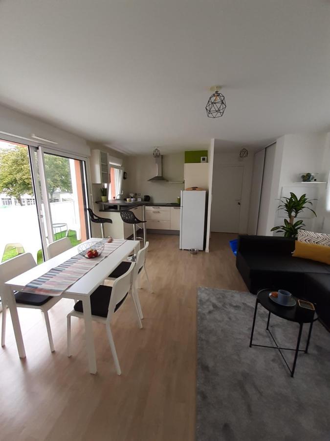 Residence Appart Centre Ville Lorient Calme Garage Bagian luar foto